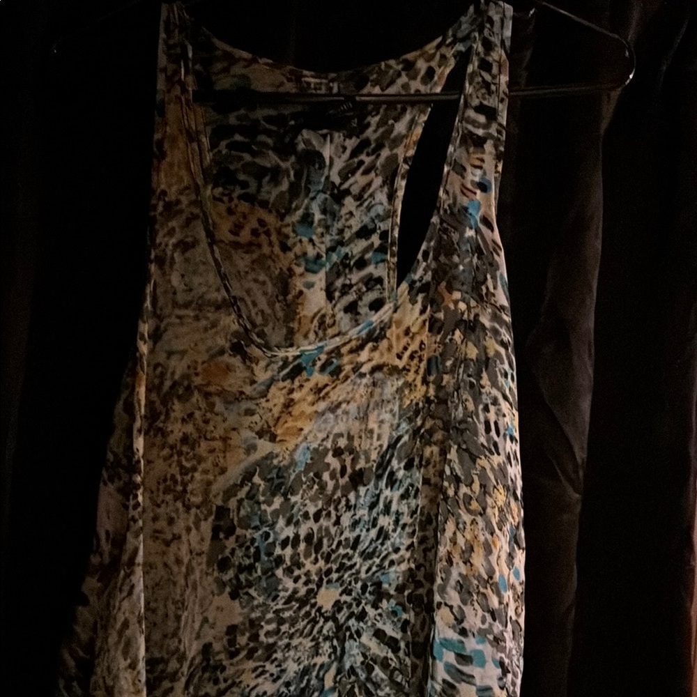 Multicolor Sleeveless Top